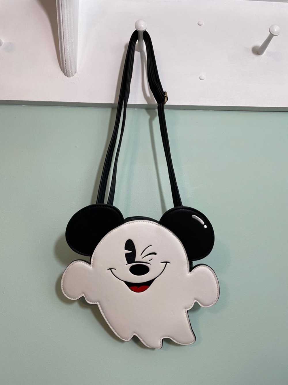 The Muggle Mouse Mickey Ghost Crossbody Bag